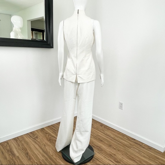 Black Halo Gardenia Two-Piece Top & Pants Jumpsuit - Picture 8 of 11